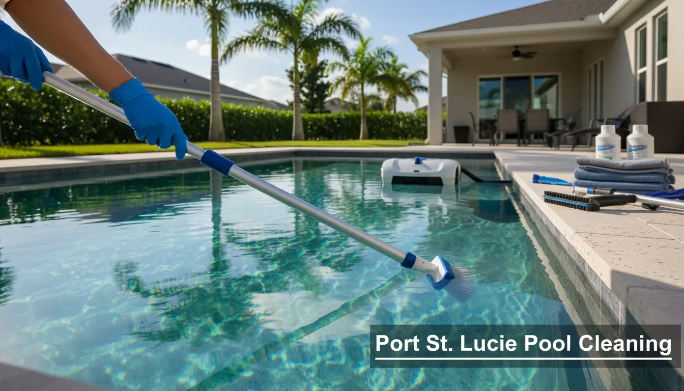 Best Seasonal Pool Cleaning Schedule For PSL Area